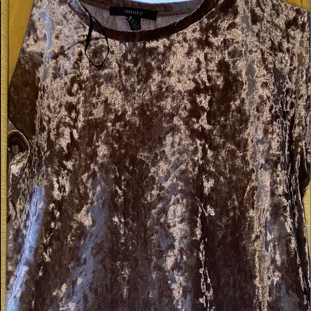 Velvet shirt